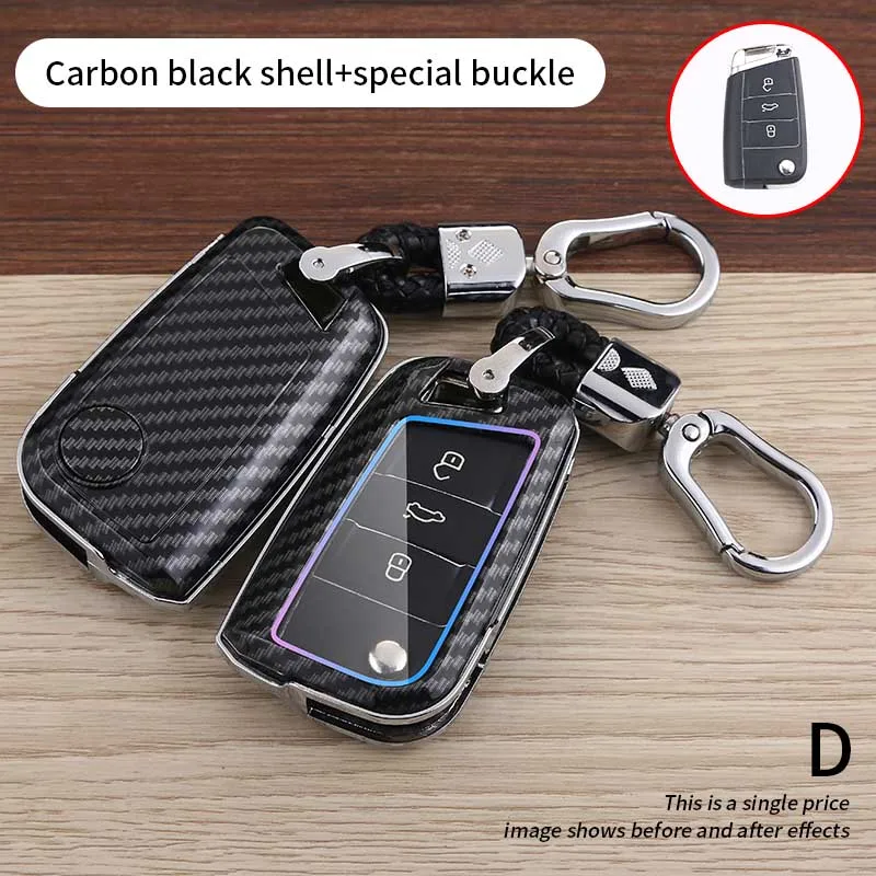 Cover chiate/telecomando per Volkswagen Polo VW Golf 7 MK7 Tiguan passat per Skoda Octavia Kodiaq Karoq Seat Ateca Leon - Sbc91cca60a0d4a279d6abcd77e6a5312u