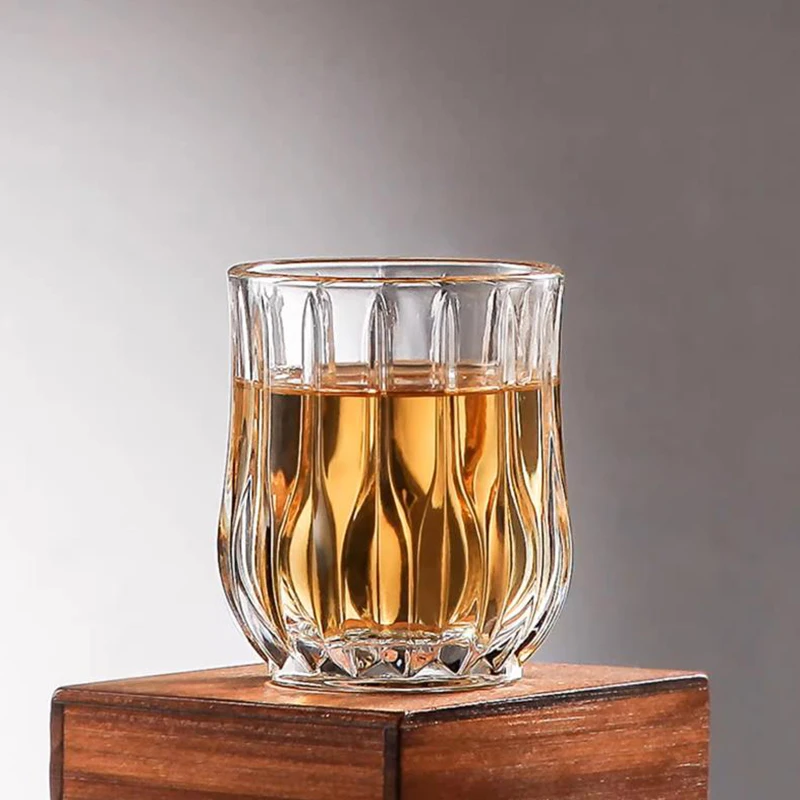 6pcs Set 80ml Mini Wine Glass Shot Glass Sets Wine Cup Glasses Drinking KTV Transparent Whiskey Mug Kitchen Accessory Drinkware