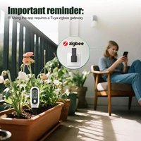Tuya Smart Zigbee Soil Tester Temperature and Humidity Sunlight Meter Moisture Sensor Garden Automation Irrigation Detector - Image 6