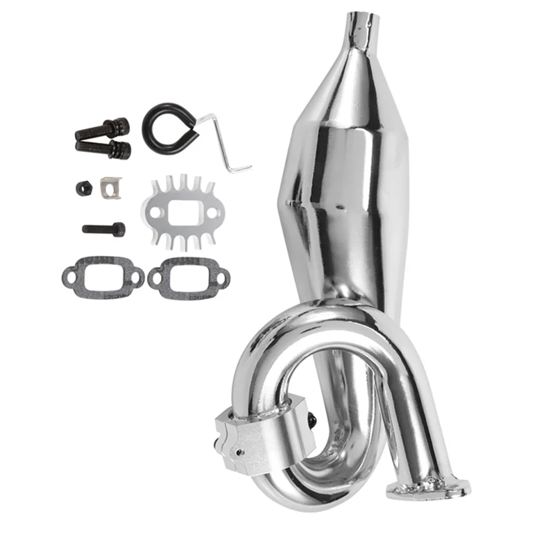 X39A-1/5 Hpi Rofun Baha Rovan Baja 5B Kingmotor RC 레이싱 카용 고성능 소음기 배기관