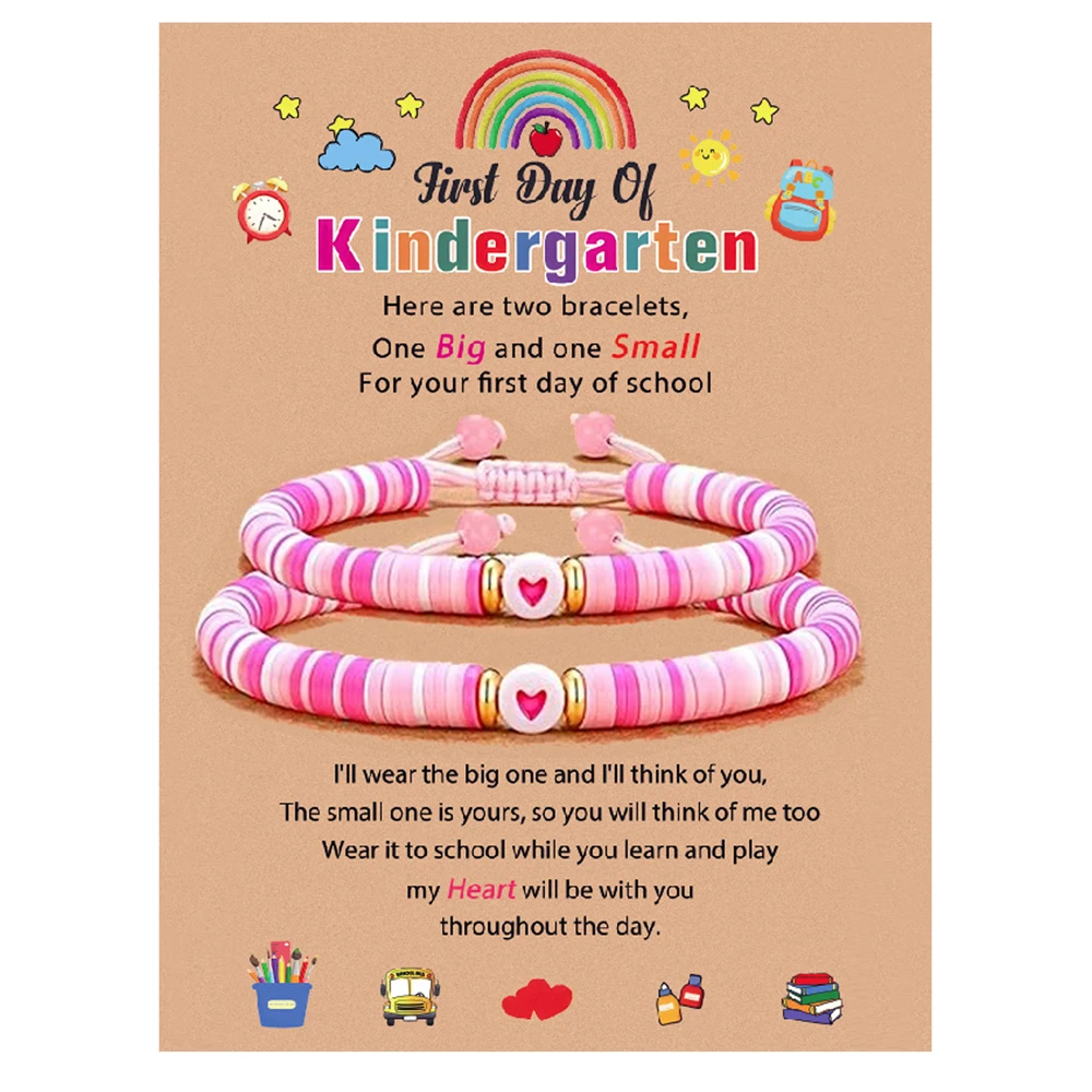 Pulseiras De Contas Para Primeiro Dia De Aula - Presente Infantil Kidbbi