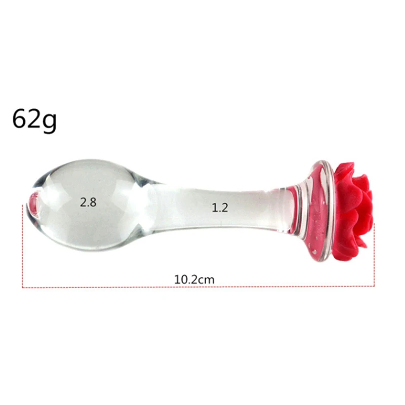 Glass Dildo Anal Bead Butt Plug Erotic Fetish Butt Plug G Spot MasturbationCouples Flirting Adults Games Sex T_voghion.com
