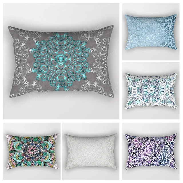 Nordic Fall Home Decor 30*50 Throw Pillow Cover Sofa Boho Living Room Cushion Cover 30x50cm 40 60 50 70 Vintage Mandala Morocco