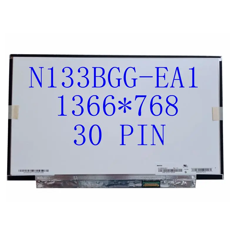 

13.3“Slim LED LCD Screen Display Panel N133BGG-EA1 Fit N133BGE-EAA N133BGE-EB1 Replacement Matrix for Laptop