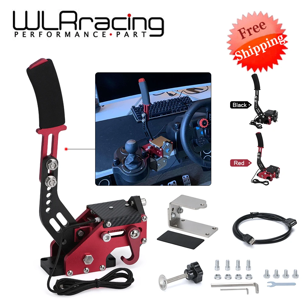 Hand Brake+Clamp For PC USB SIM Auto Racing Games G25/G27/G29 T500 Steel And Aluminum RALLY Adjustable For PC Windows