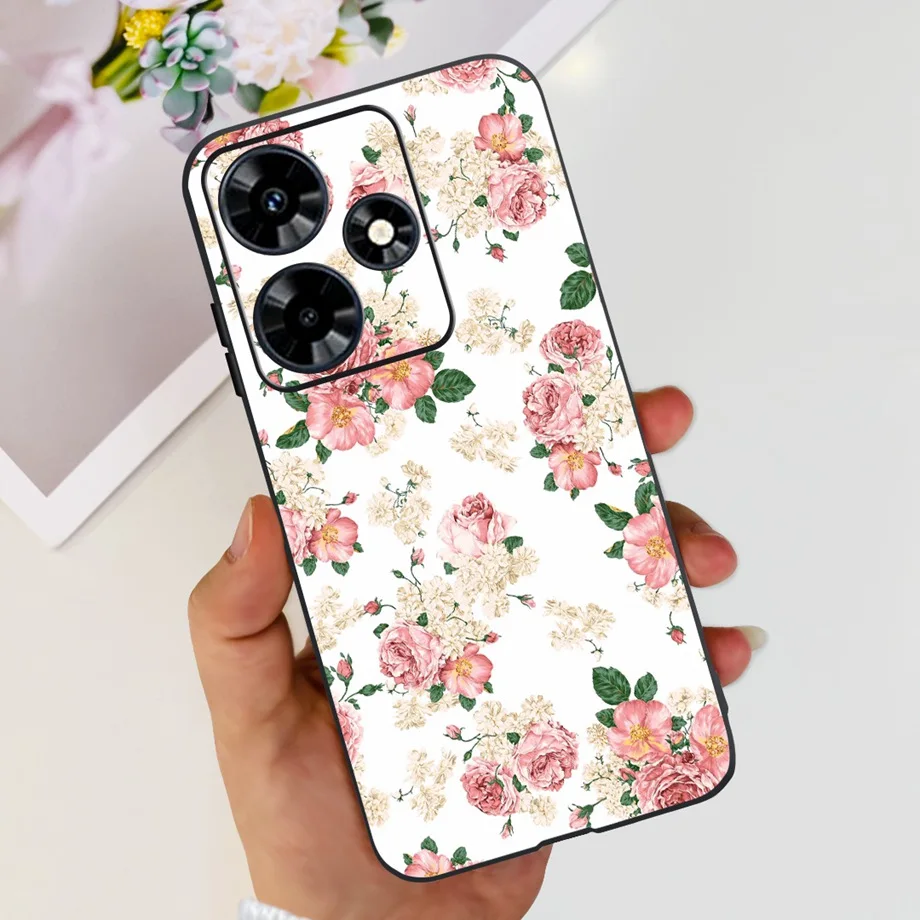 Cute Cartoon Luxury Soft Silicon Matte Phone Case Back Cover Capas