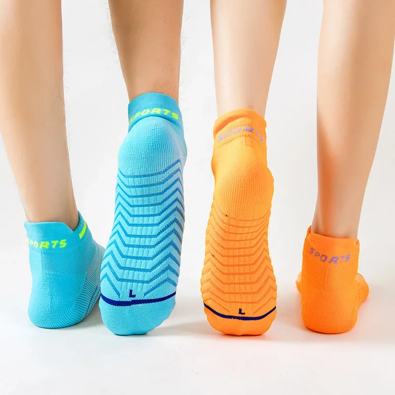 

5 Pairs Sport Socks Women Man Anti-Bacterial Breathable Non-Slip Towel Bottom Badminton Tennis Basketball Fitness Socks Elite