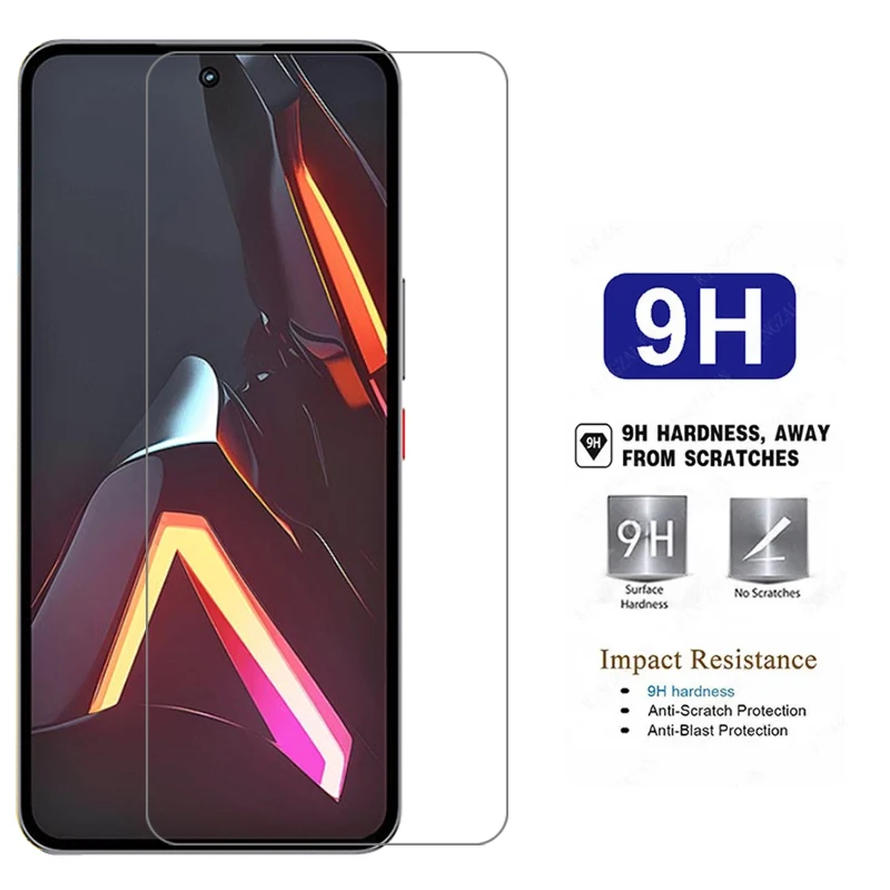Premium Protective Tempered Glass Screen Protector, 9H Hardness
