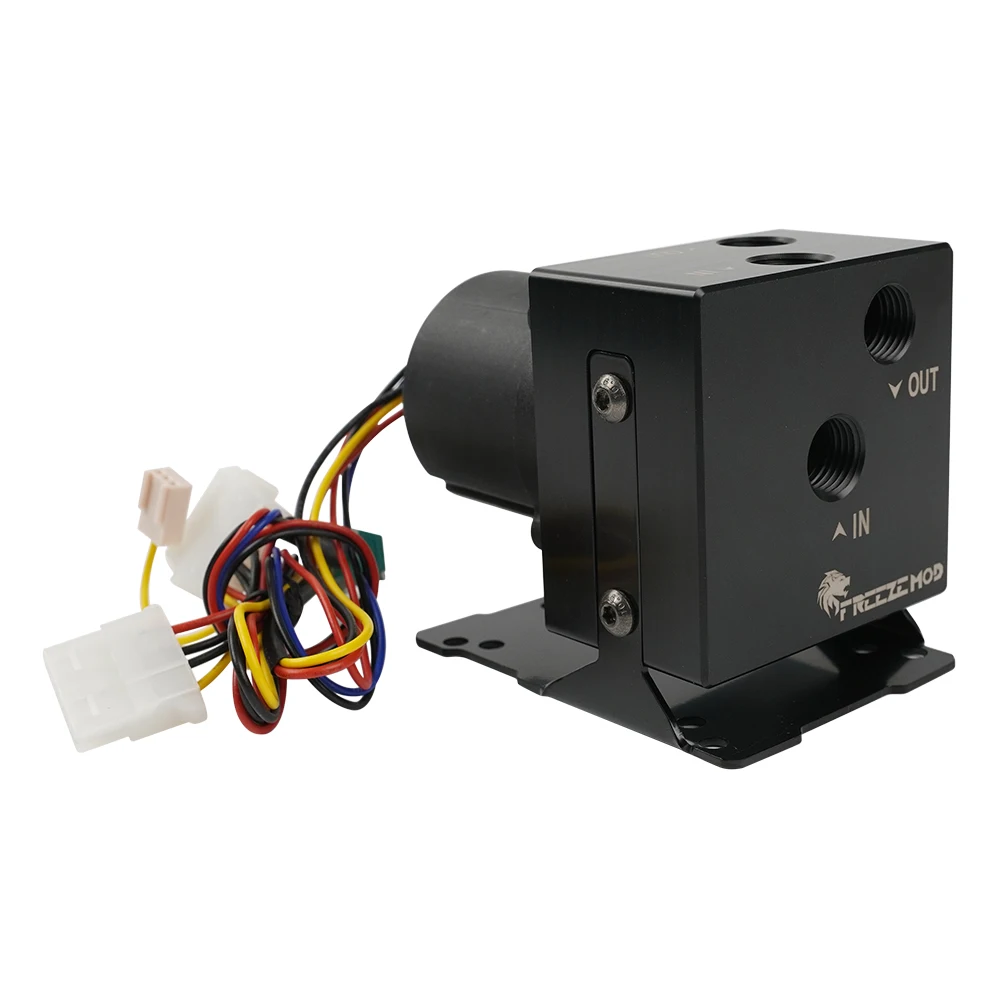 Water Cooling Fluid Loop Building Pump Max 600l5 Metros Bombas de Controle de Velocidade Manual com Suporte 4xg1 Pu-mp-m8w - Imagem 4