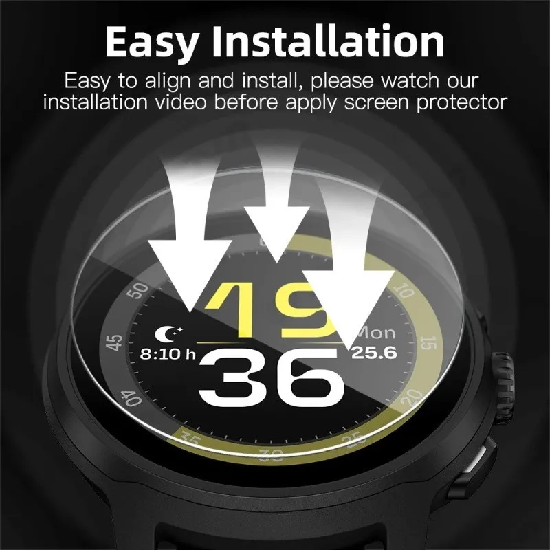 Premium Tempered Glass HD Screen Protector Film - 3-5 Pack