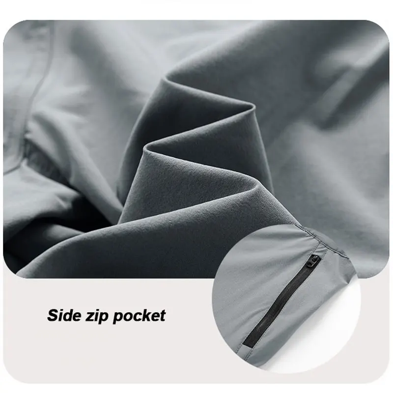 Men hiking pants Men Hiking Pants Wear-resistant Nylon Hiking Pants Water Splash Prevention Quick Dry UV Proof Trekking Camping Outdoor Trousers