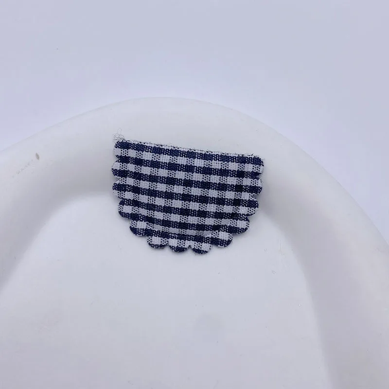 60 Stück 3,5*2,5 cm gestreifte Bastelaccessoires für Schals, Röcke, handgemachte Haarspangen und dekorative Stoffaccessoires – Detail 7