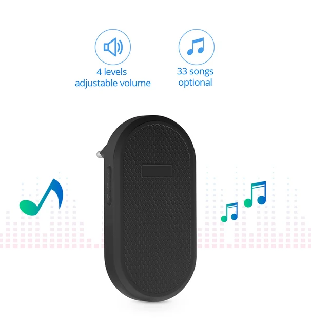 Fuers M558 Doorbell Smart Home Remote Wireless Intelligent Button Security System with Window Door Sensor Burglar 33 Songs 2
