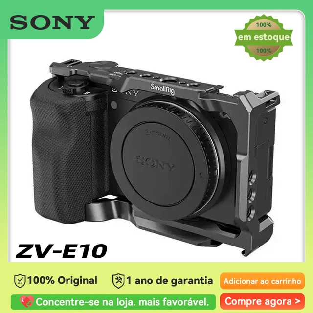 Sony Alpha ZV-E10 Compact System Vlogging Camera with 16-50mm Power Zoom  Lens, 4K Ultra