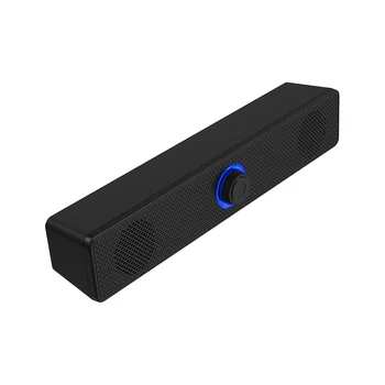 USB 전원 사운드바 블루투스 5.0 스피커, 4D 서라운드 스테레오 베이스 서브우퍼 사운드바, 노트북 PC 홈 시어터용