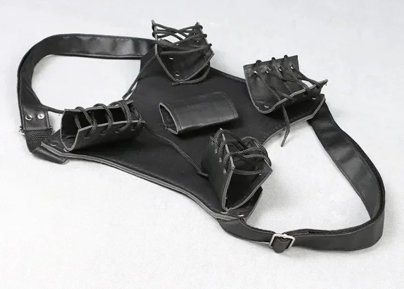 Mittelalterliche Katana Gürtel Schwert Holster Anime Dämon Cosplay Prop Samurai Säbel Taille Halter Messer Echte Größe Japanische Katana Dekor – Detail 14