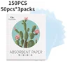 150/300Pcs/box Face Oil Protable Blotting Paper Matting Face Wipes Face Cleanser Oil Control Oil-absorbing Facial Towel Tools 2