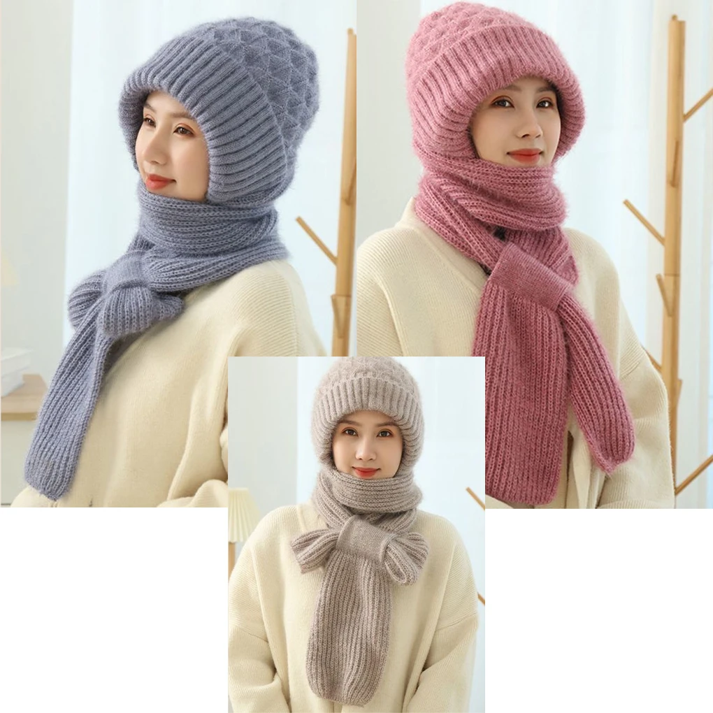 Polyester Hooded Scarves For Winter Versatile And Stylish Accessories For Every Outfit Winter Hats