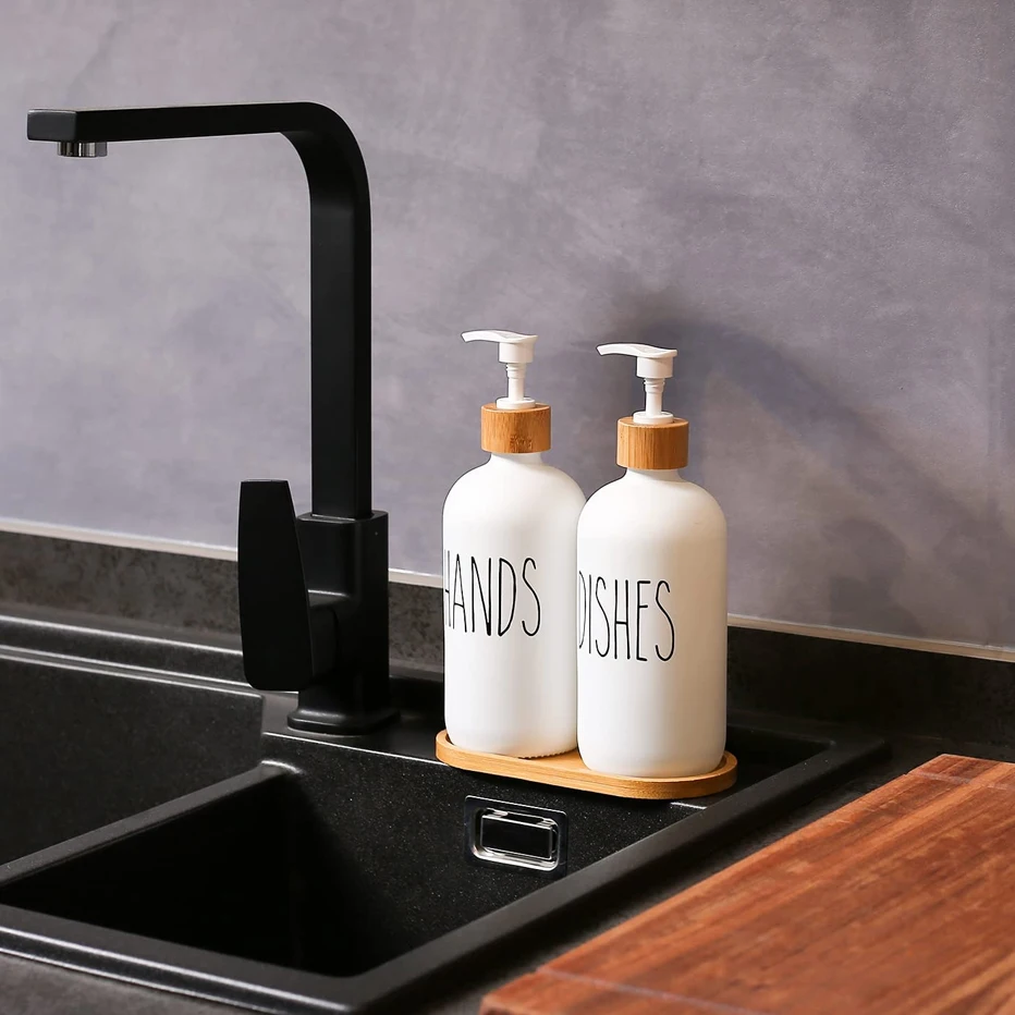 500ml Refillable Soap Dispenser For hands or Dishes 5