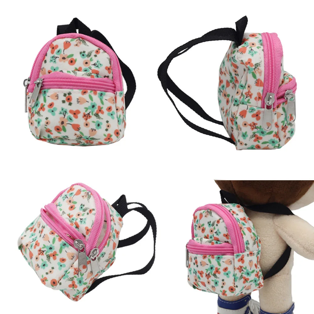 1/12 Scale Dollhouse Vintage Miniature Book Bag Violin Camera Ruler Model Notebook Mini Flowers Doll House Furniture Decoration 2