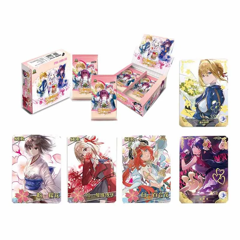 

Goddess Story Collection Cards Booster Box NS-1m12 Rare Anime Table Playing Game Board Cards