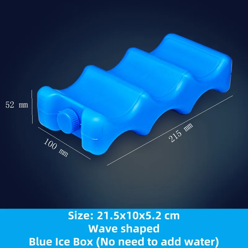 Blue Ice Box Without Water Filling Ice Bag for Lunch Box Freezer Bag Ultra-thin and Long-lasting Chilled Beer Wine
