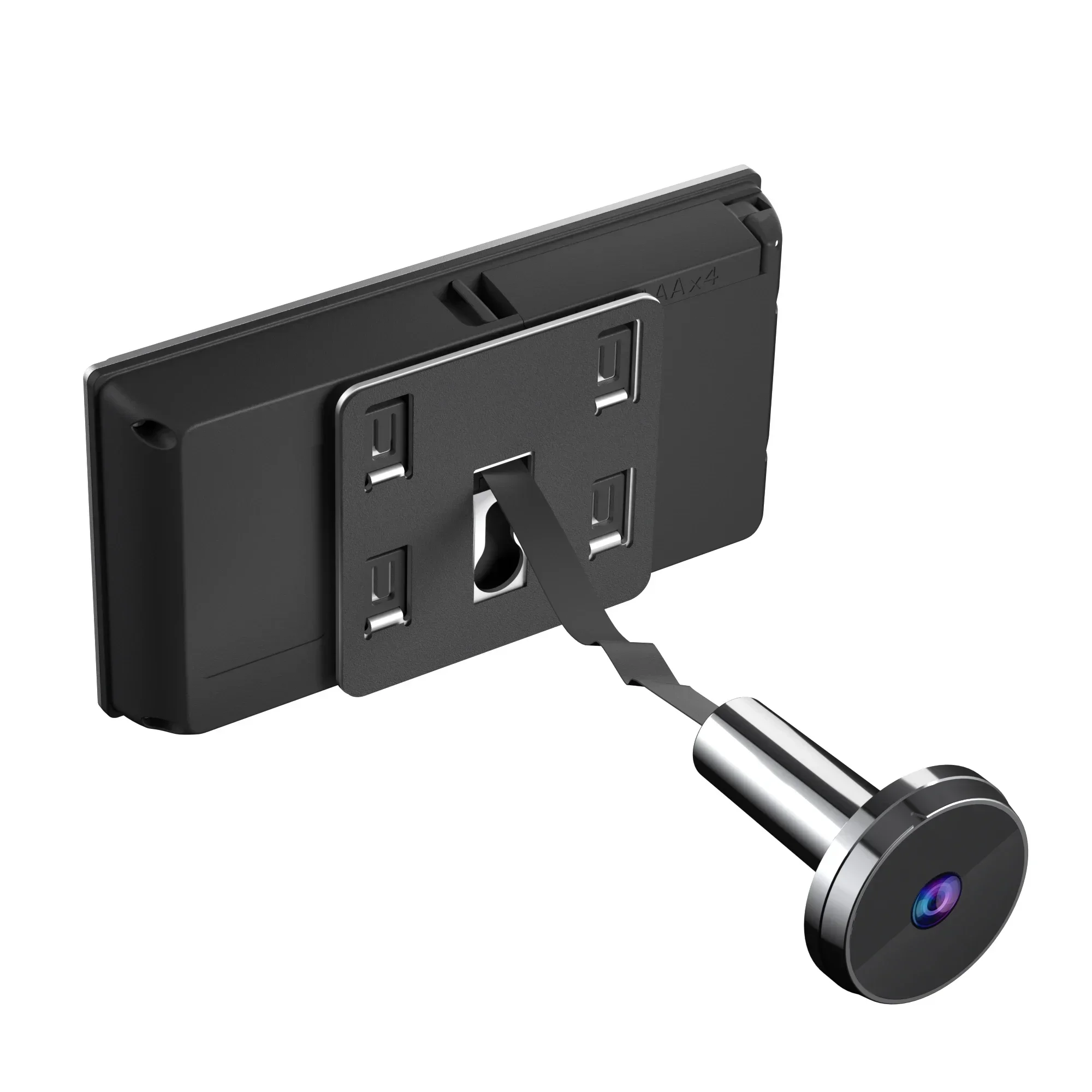 3.5 인치 뷰어 초인종 카메라, 와이파이 디지털 LCD 구멍, 120 도 시각 모니터링, 광각 보기 스코프, 520A