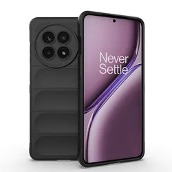 Silicone Protective Phone Case Cover for OnePlus Nord 4 (Black)