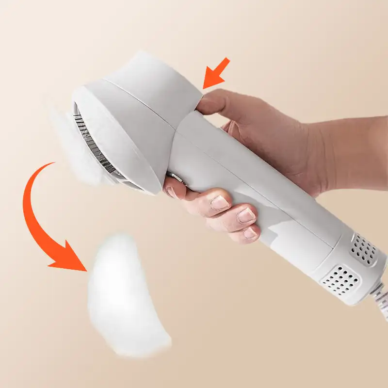 Pet Hair Dryer Smart Dog Hair Dryer 2 in 1 Pet Cat Hair Blowing Combing Negative Oxygen Ion Low Noise LED Touch Control Temperature Display