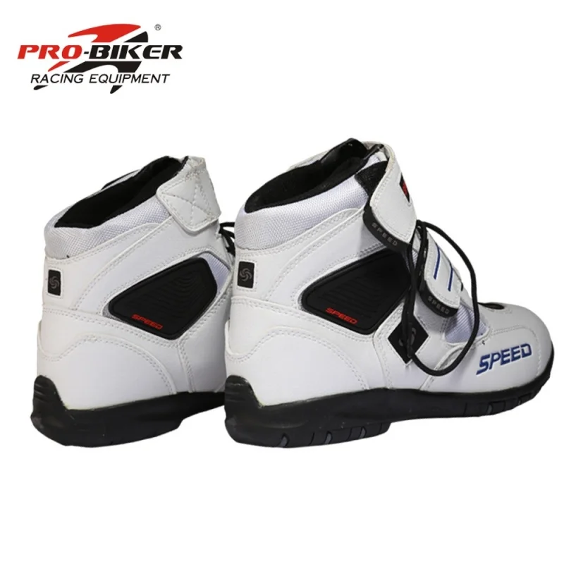 Soft Motorcycle Boots PRO boot biker waterproof SPEED Motorboats Men motocross boots Non-slip motorcycle shoes