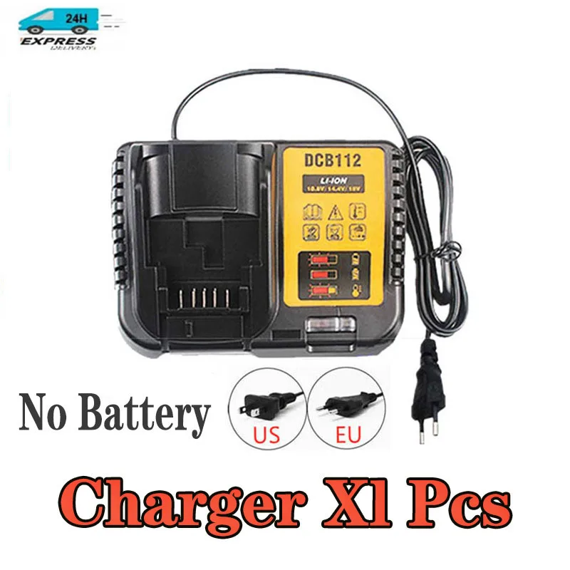 

DCB200 20V Battery Compatible with dewalt power Tools 18V 12Ah rechargeable electric tool Lithium batteries 20V 18Volt 18v 12Ah