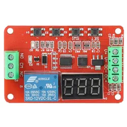 Charge Discharge Monitor Controller with Digital Display and Voltage Comparator - Dc12v