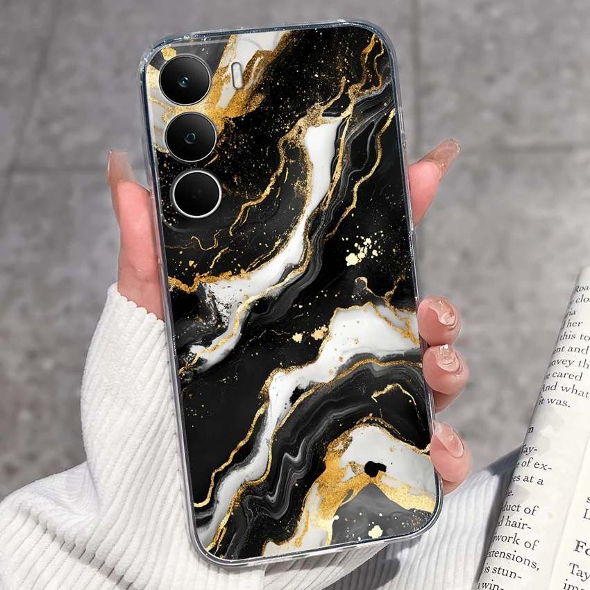 Fashion Astronaut Pattern Transparent Phone Case - Anti-Fingerprint TPU Clear Back Cover