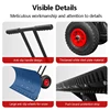 Hand Pushed Large Snow Shovel With Wheels Outdoor Snowboard Shovel Grain Shovel Equipment Snow Cleaning Artifact 5