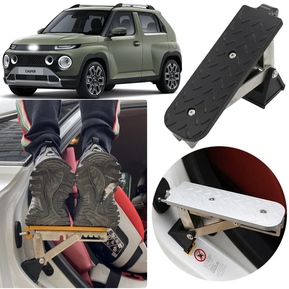 CARDOORSTEPExtraLongSupportsBothFeetSeenonSharkTankCarFOR