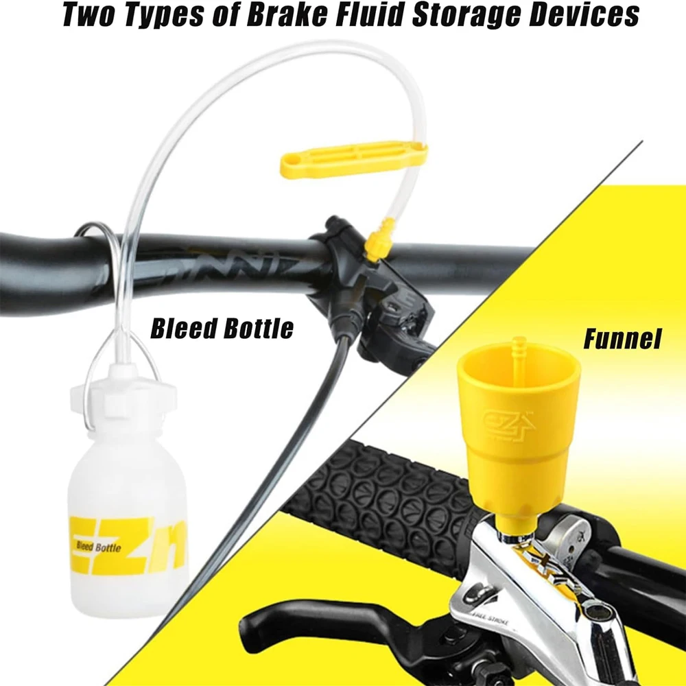 Bicycle Hydraulic Disc Brake Oil Bleed Kit Bike Brake Repair Tools