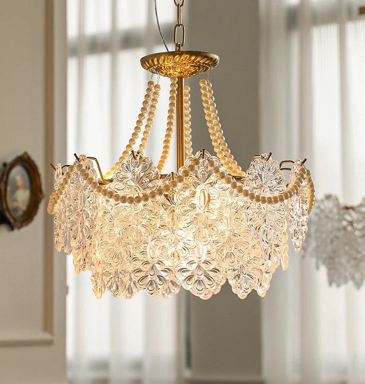 

New living room, dining room, chandelier, Italian light luxury cloakroom lighting fixtures