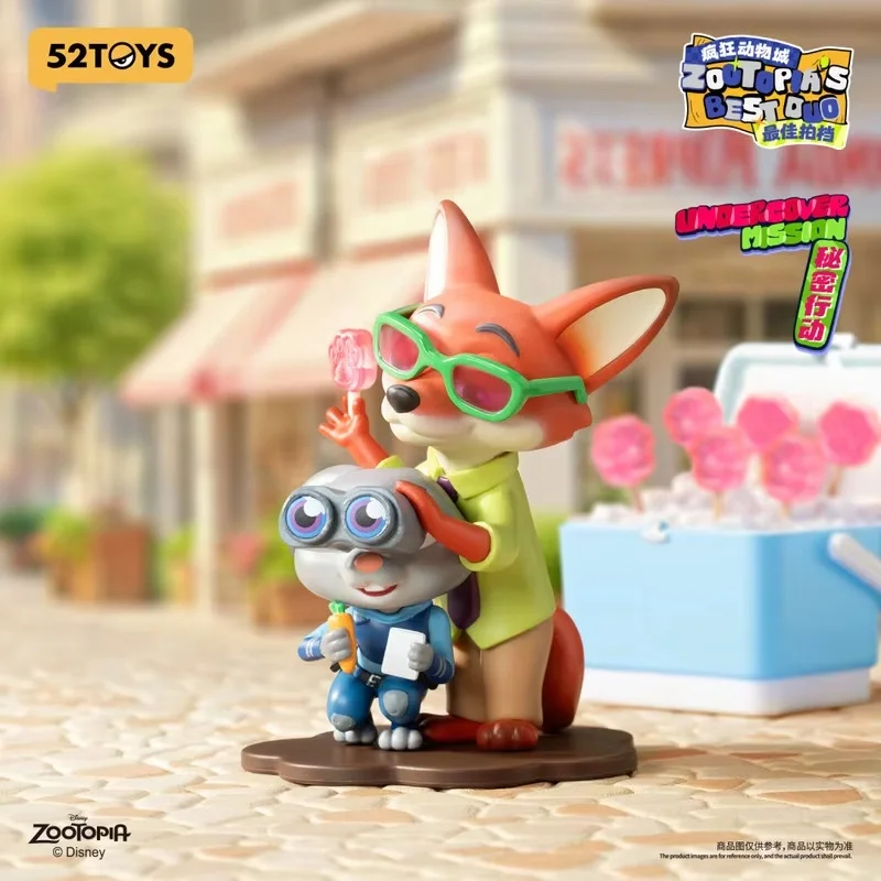 New Genuinne 52toys Zootopia Best Partners Series Blind Box Trendy