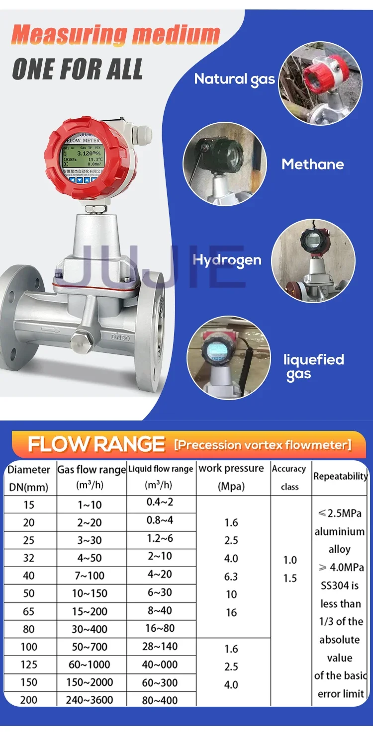 Digital Display Turbine Flow Meter Food Grade Stainless Steel OEM Water Fuel Oil