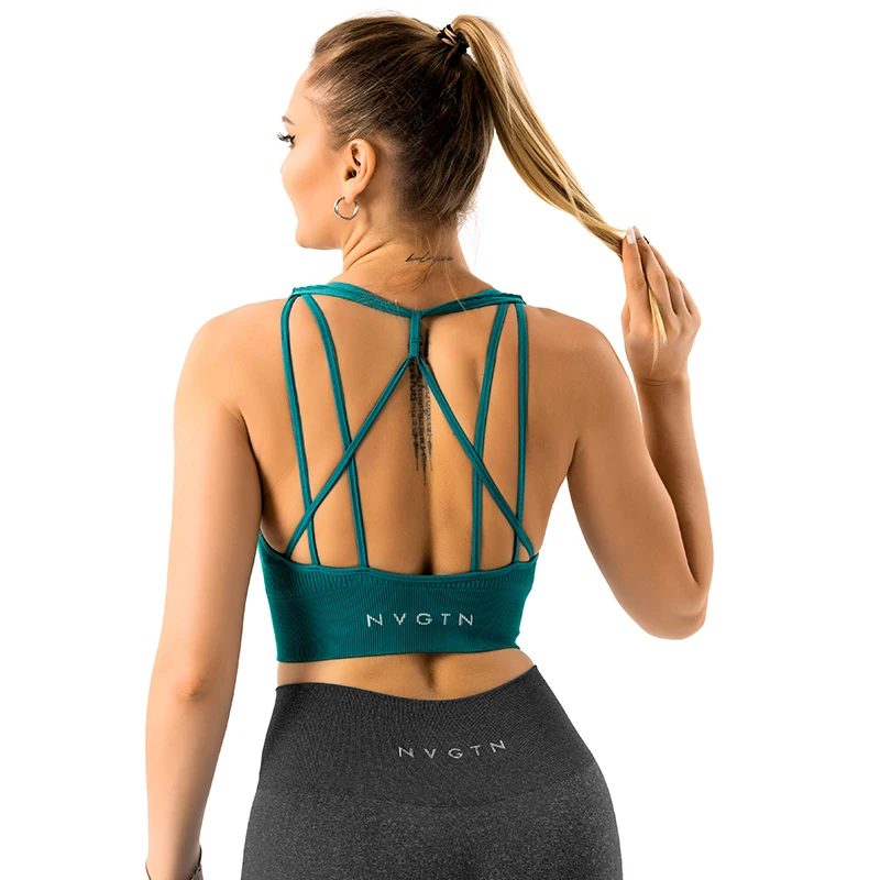 NVGTN Galaxy Ribbed Seamless Bra BH