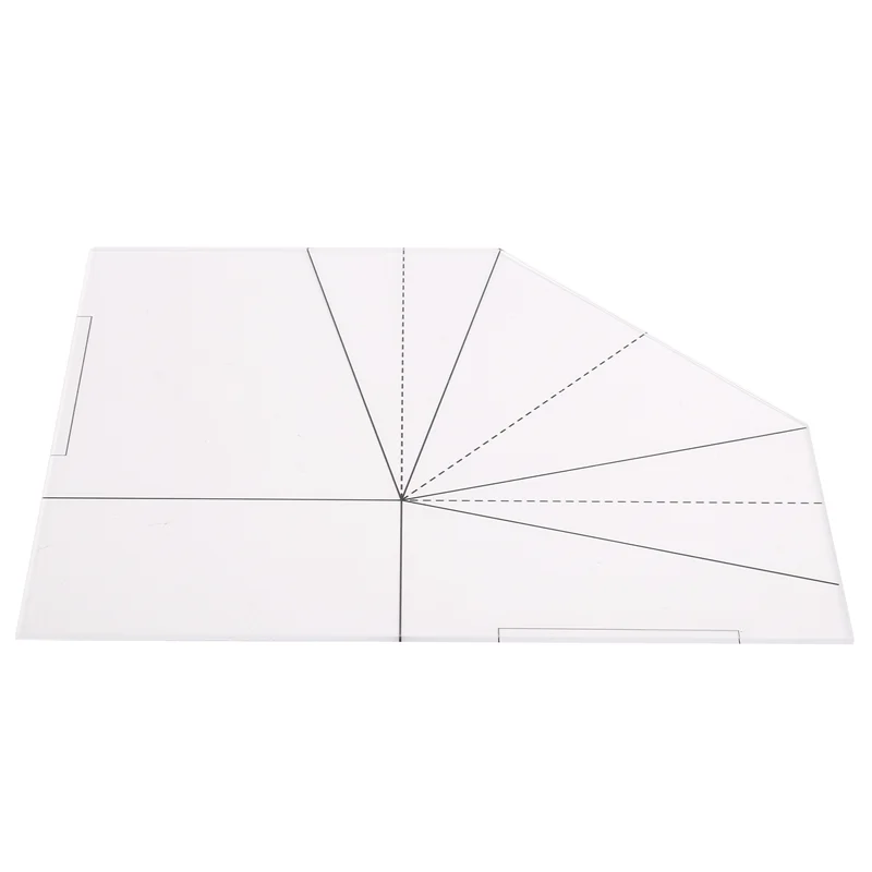 Hot Selling-Acrylic Template For Handmade Bag Multifunctional Tote Bag Making Template Practical Acrylic Making Stencil Temp