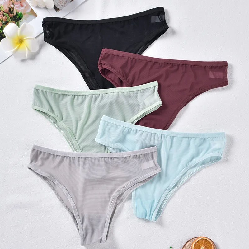 

Сексуальные сетчатые прозрачные стринги, женские трусики, ультратонкие дышащие трусики, бесшовные удобные стринги, сексуальное прозрачное нижнее белье