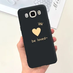Cute Astronaut Silicone Bumper Phone Case - Stylish Protective Cover for Samsung J7 2016 (Case - c64)