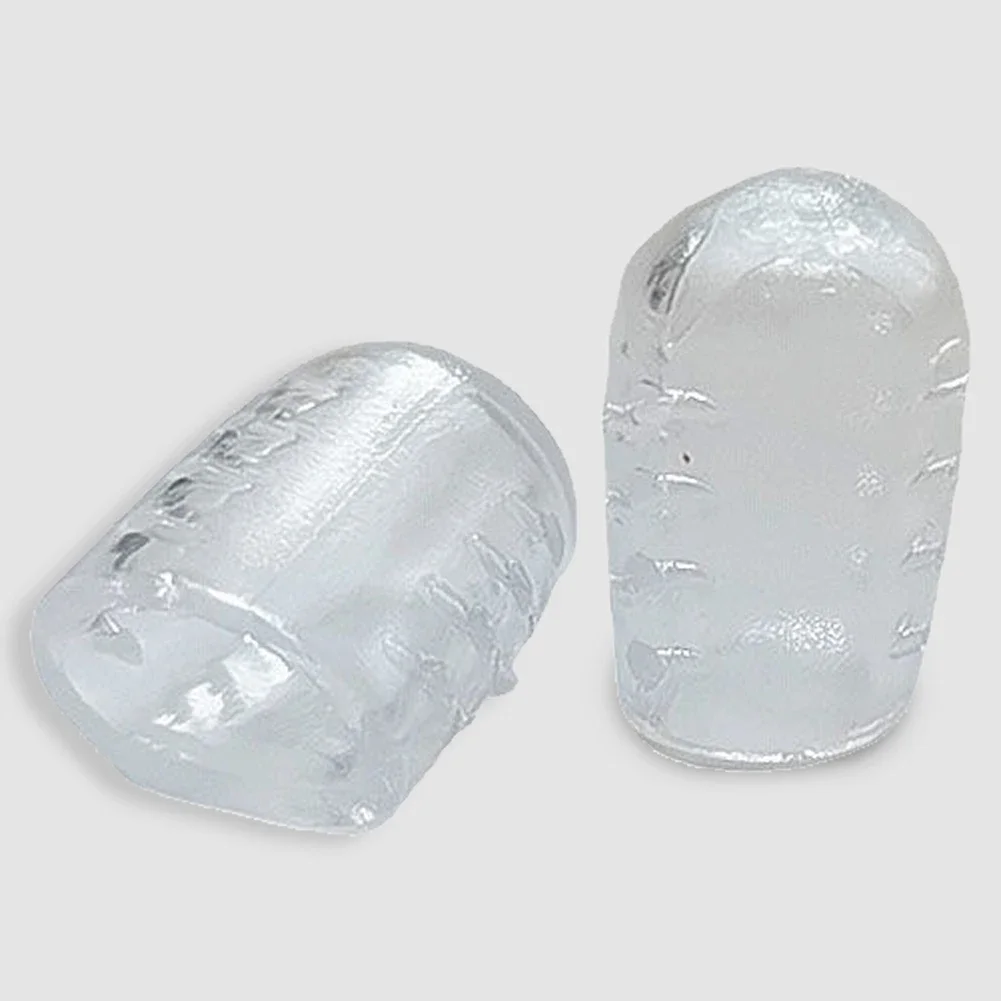 Silicone Toe Caps Anti-Friction Breathable Protector Prevents Blisters 20-2pc silicone toe cap