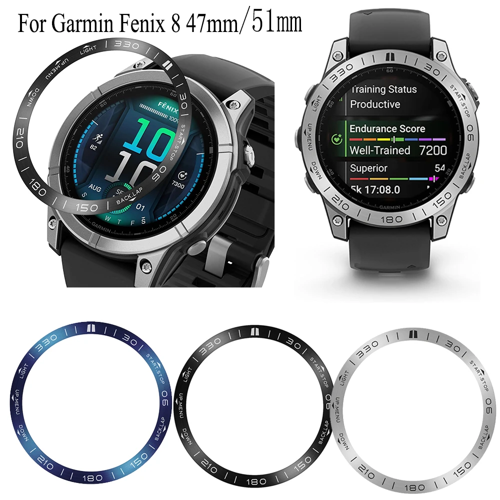 Steel Protection Bezel Ring Case - Colorful Edition Metal Cover