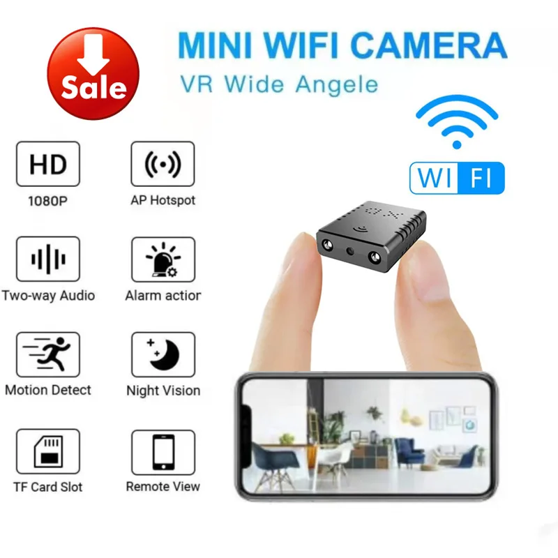 Smallest HD 1080P Wifi XD Mini camcorder Night Vision Micro HD