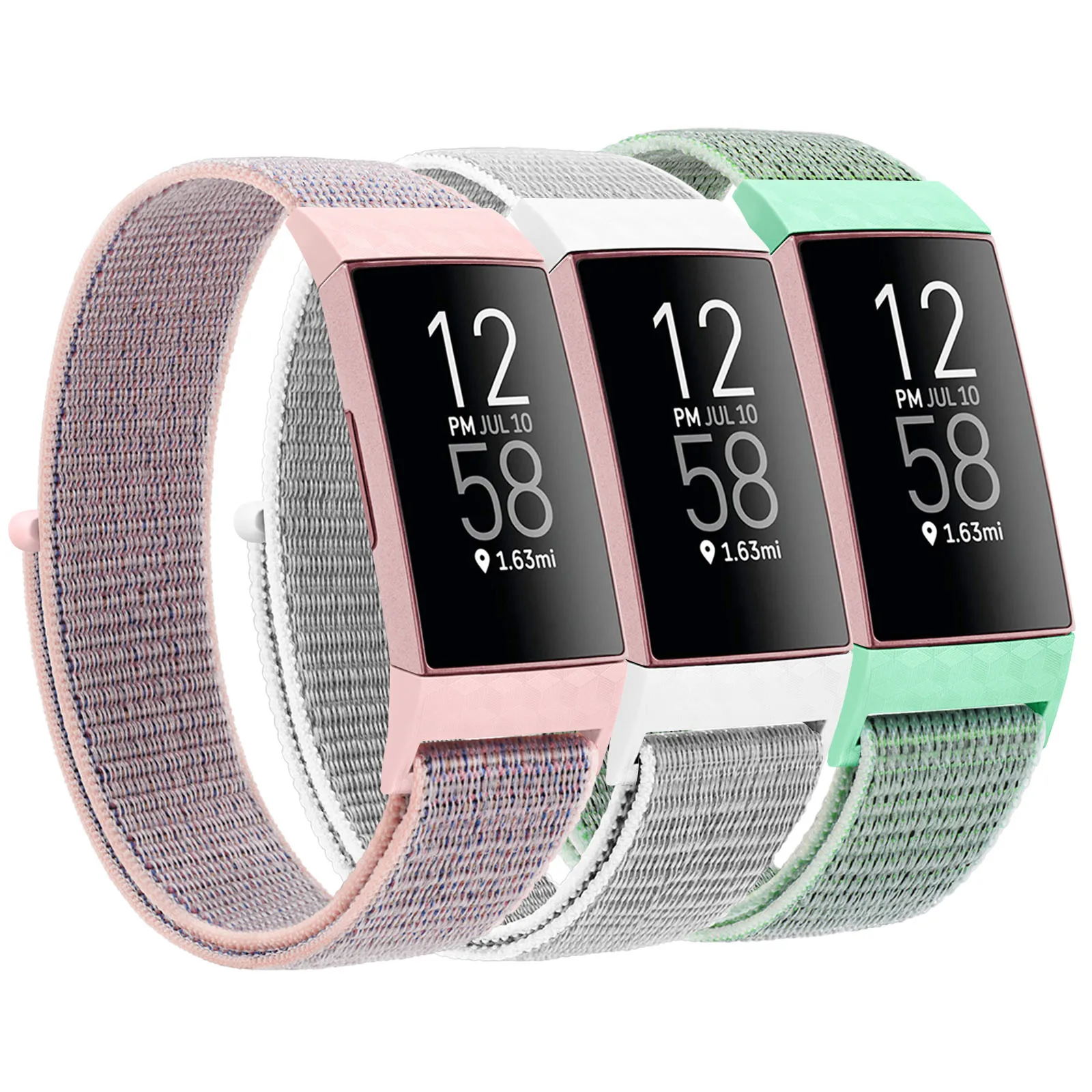 Рисунок 2 - Нейлоновый ремешок для часов Fitbit Charge 4 3 SE