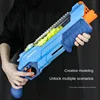 Soft Bullet Gun Toy Children's EVA Shooting Game Goggle Set Large Capacity Launcher Toy for Boys and Girls 1