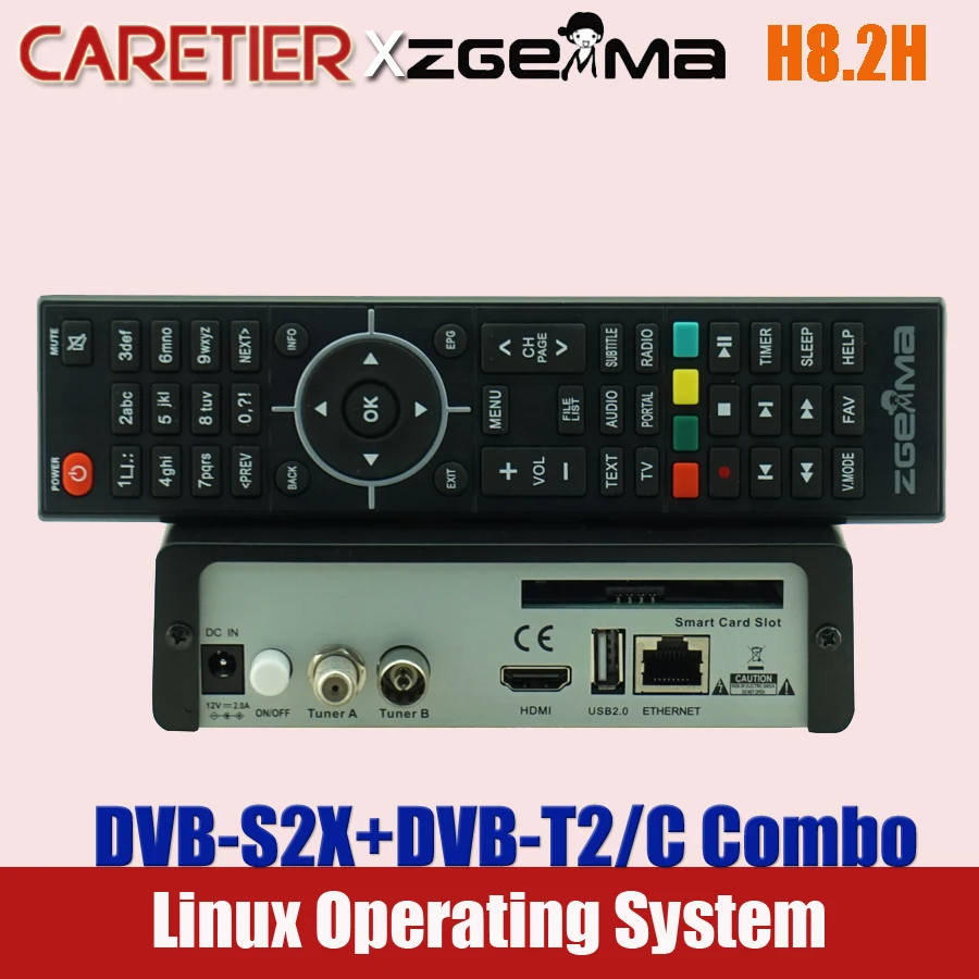 ZGEMMA H8.2H - ENIGMA 2 / OpenATV - decoder for terrestrial DVB-T2 and Sat  TV reception - review 