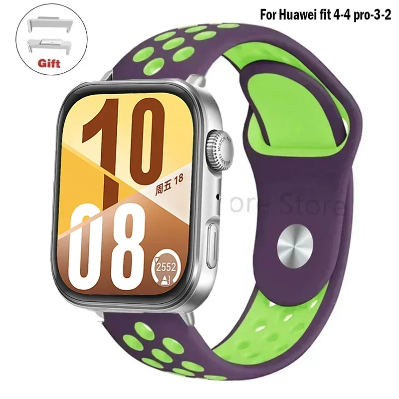Silicone Sport Band for Huawei Watch Fit - Premium Smartwatch Bracelet Strap